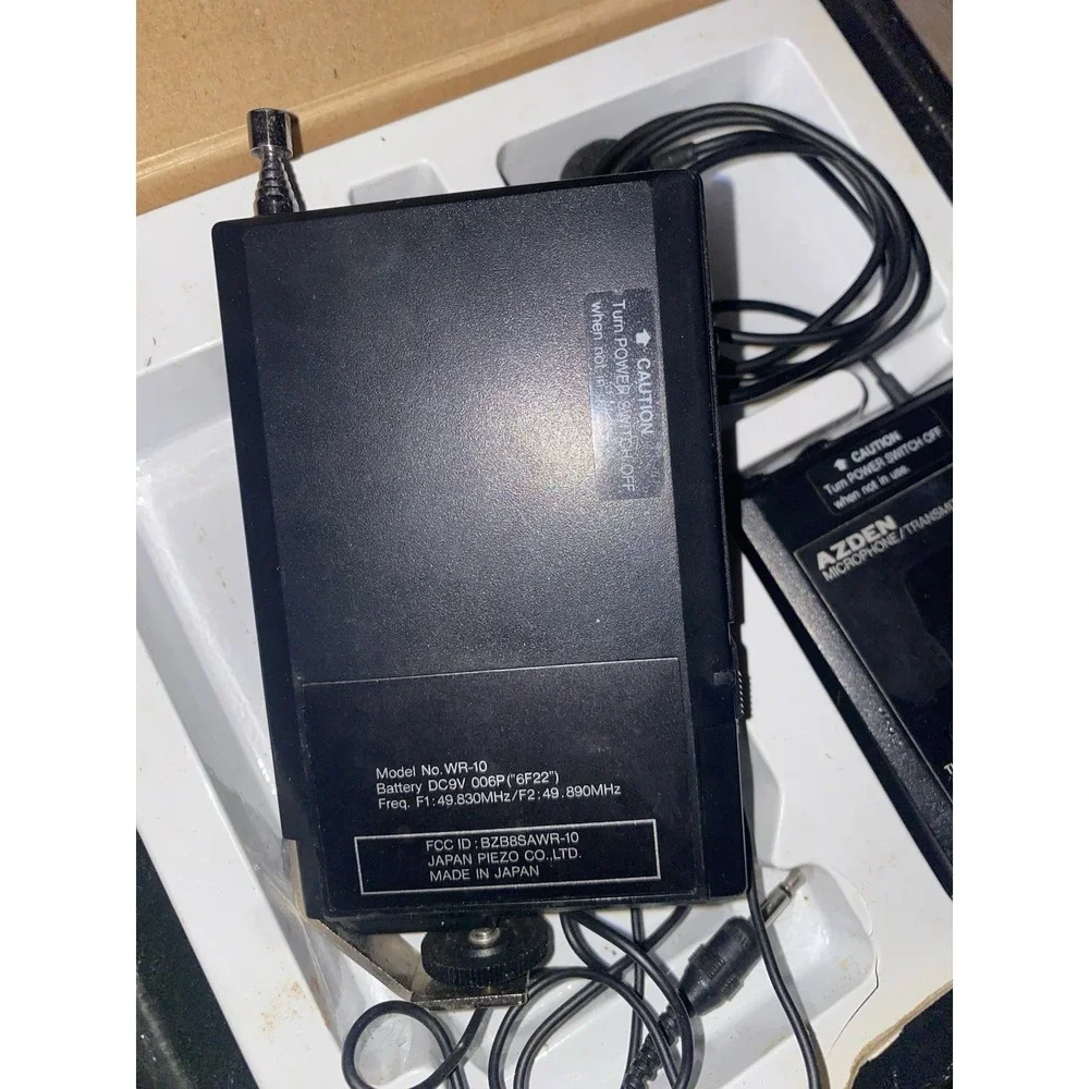 Azden WMS-10 Wireless Microphone System